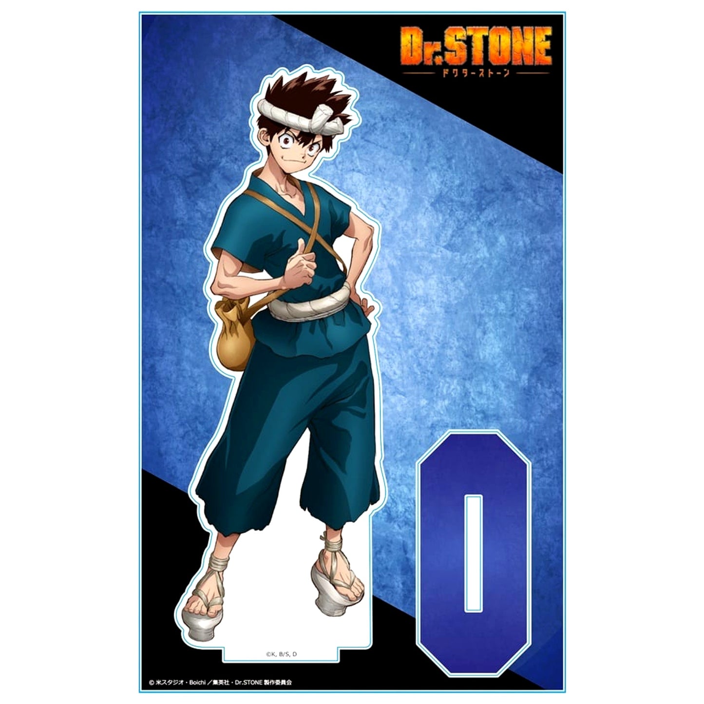 Chrome Dr.STONE Acrylic Character Stand [USED]