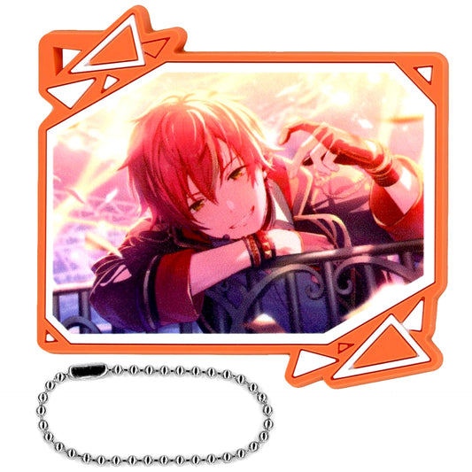 Hatsune Miku: Colorful Stage! X Ensemble Stars!! Akito Shinonome Sega Lucky Kuji Rubber Keychain Prize E [USED]