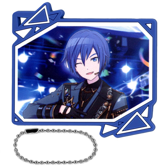 Hatsune Miku: Colorful Stage! X Ensemble Stars!! KAITO Sega Lucky Kuji Rubber Keychain Prize E [USED]