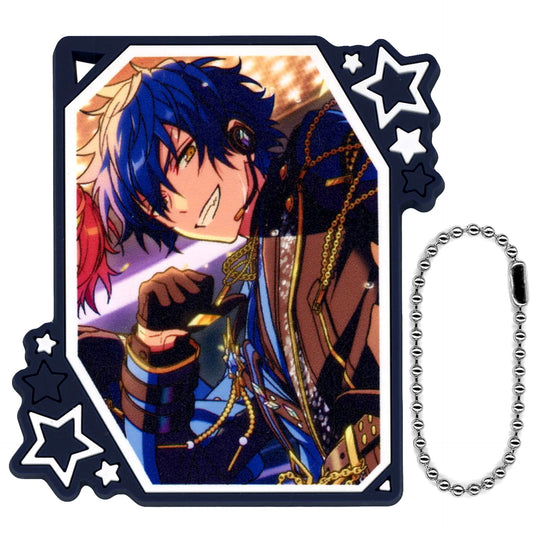 Hatsune Miku: Colorful Stage! X Ensemble Stars!! Jun Sazanami Sega Lucky Kuji Rubber Keychain Prize E [USED]
