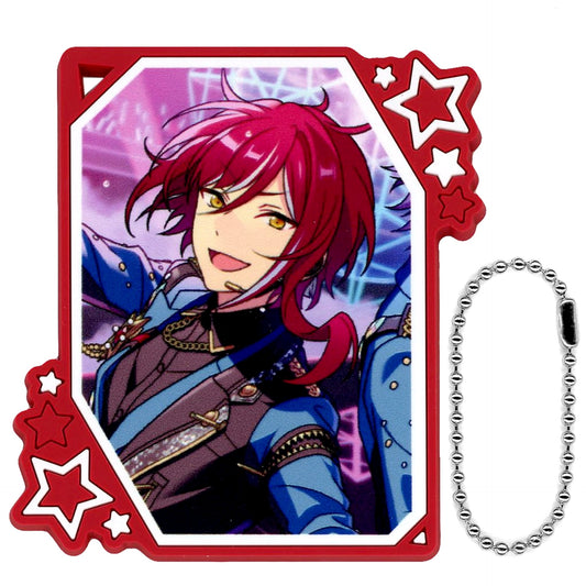 Hatsune Miku: Colorful Stage! X Ensemble Stars!! Natsume Sakasaki Sega Lucky Kuji Rubber Keychain Prize E [USED]