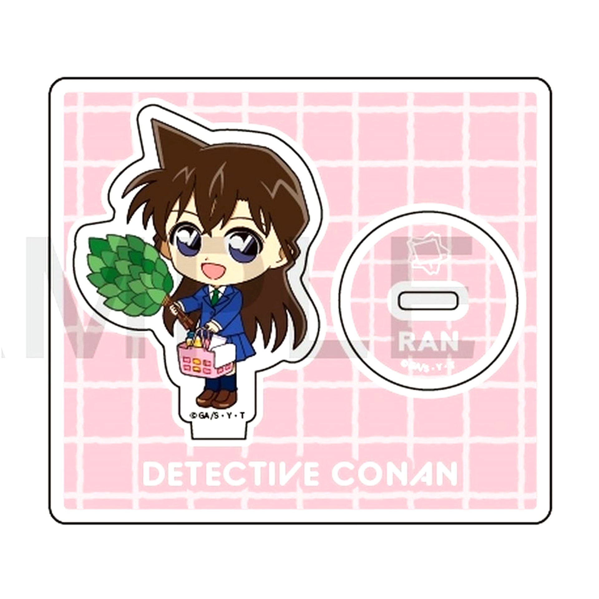 Ran Mouri (Sauna) Mini Acrylic Stand Detective Conan [USED]
