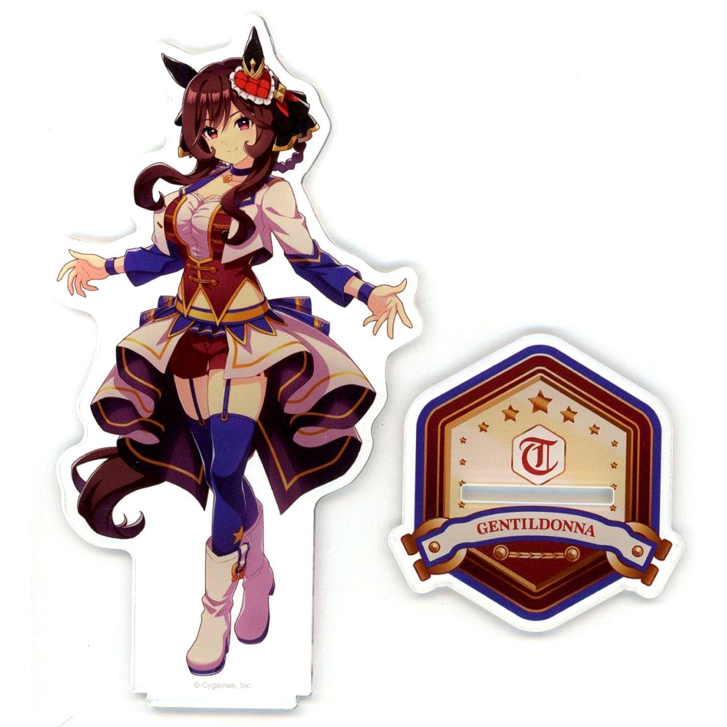 Gentildonna Official Acrylic Stand (Starting Future Ver.) Uma Musume: Pretty Derby [USED]