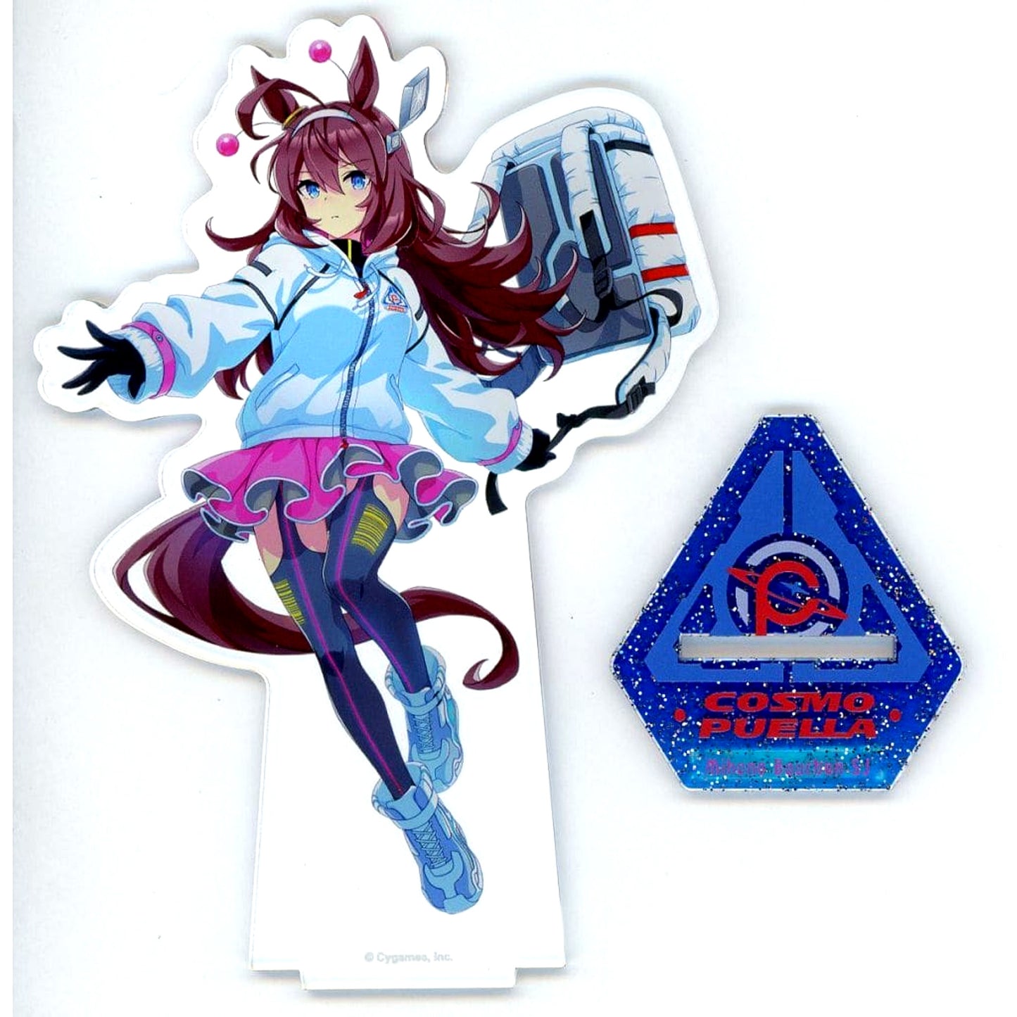 Mihono Bourbon S Uma Musume Pretty Derby x NASA Space Runner Girls Cosmo Puella Acrylic Stand [USED]