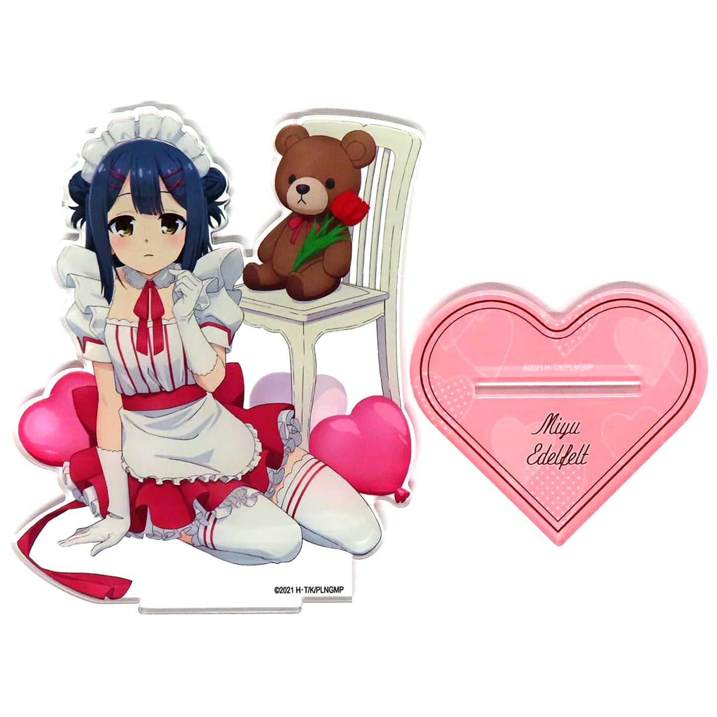 Miyu Edelfelt Fate/kaleid liner Prisma Illya Waitress Ver. Birthday Acrylic Stand L [USED]
