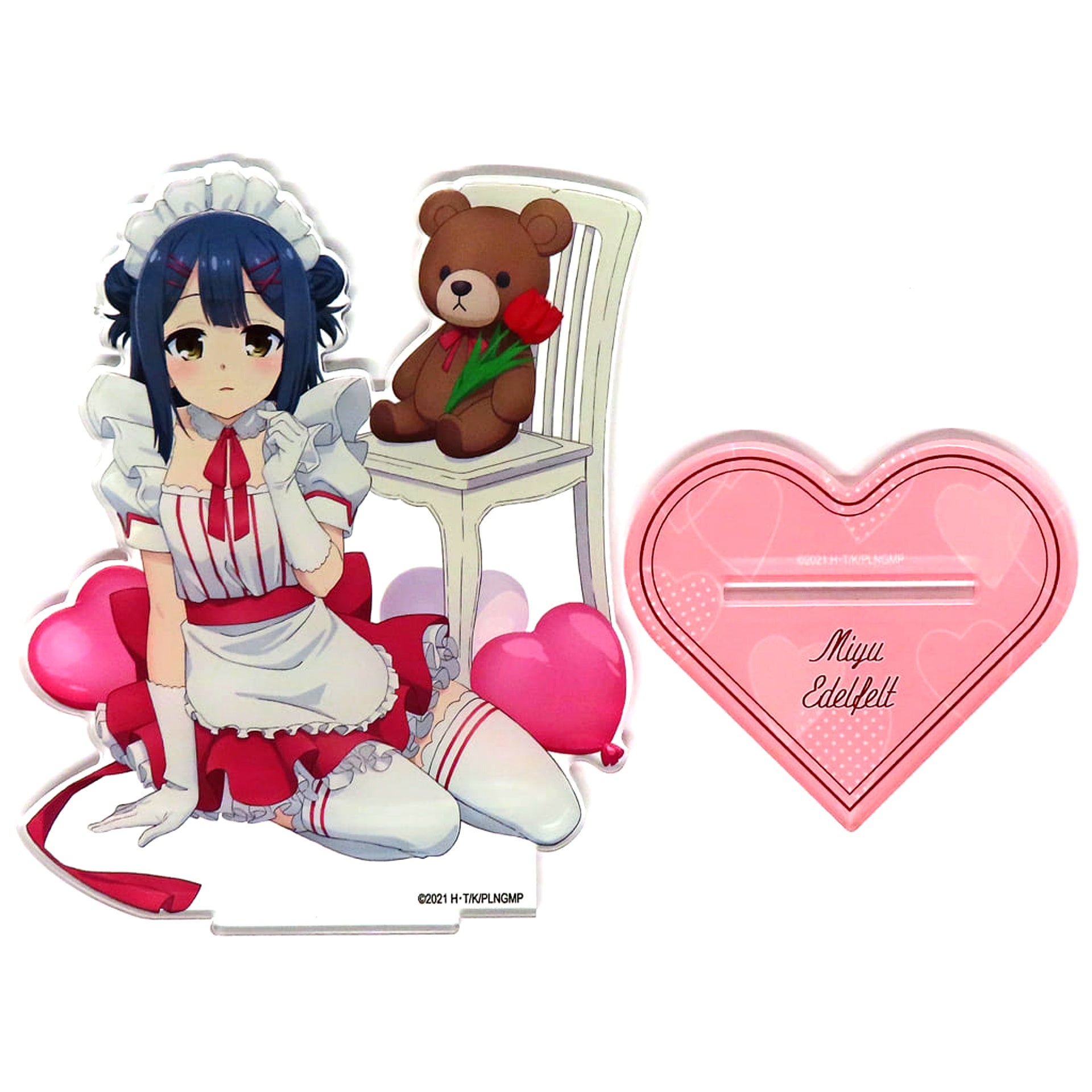 Miyu Edelfelt Fate/kaleid liner Prisma Illya Waitress Ver. Birthday Acrylic Stand L [USED]