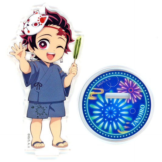 Tanjiro Kamado Demon Slayer: Kimetsu no Yaiba Fireworks Festival 2025 in ufotable Cafe x Machi Asobi CAFE x ufotable DINING 2nd Half Random Acrylic Stand [USED]