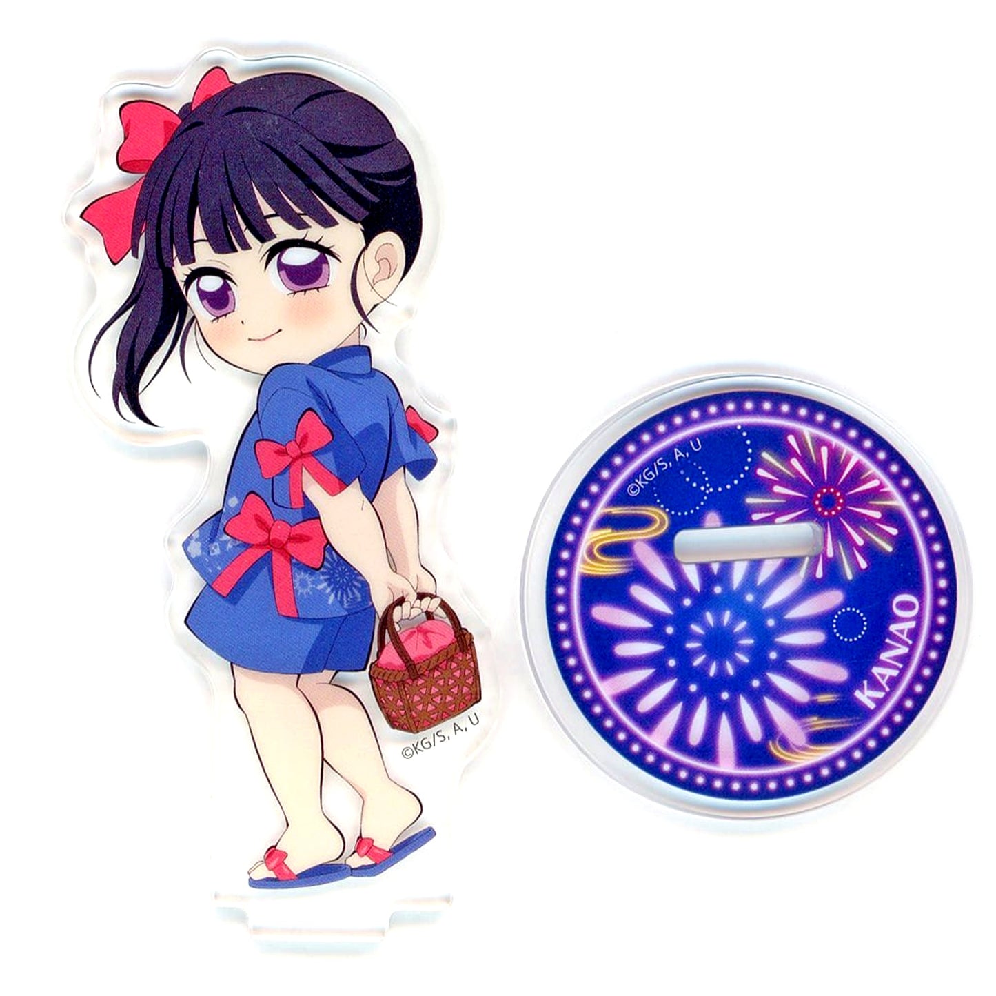 Kanao Tsuyuri Demon Slayer: Kimetsu no Yaiba Fireworks Festival 2025 in ufotable Cafe x Machi Asobi CAFE x ufotable DINING Second Half Random Acrylic Stand [USED]
