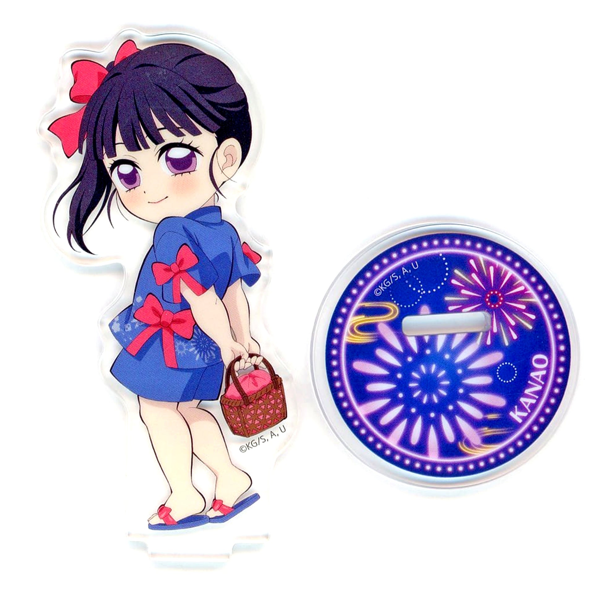 Kanao Tsuyuri Demon Slayer: Kimetsu no Yaiba Fireworks Festival 2025 in ufotable Cafe x Machi Asobi CAFE x ufotable DINING Second Half Random Acrylic Stand [USED]