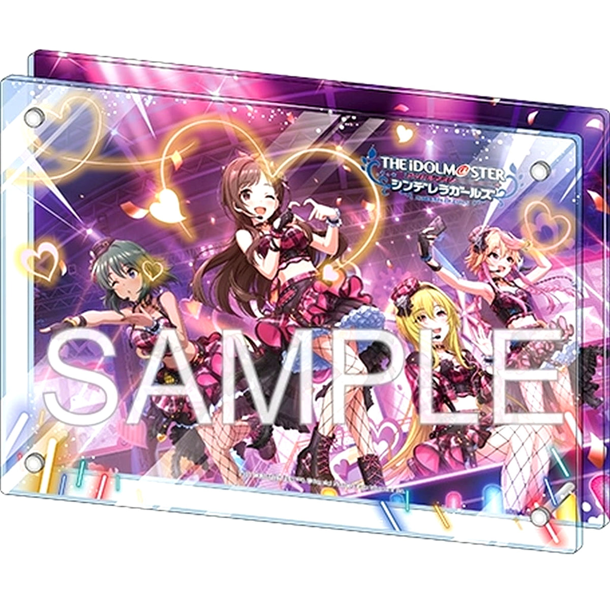 Akari Tsujino The Idolm@ster Cinderella Girls Mugen Loop da LOVE +Ver. Diorama Style Acrylic Panel [USED]