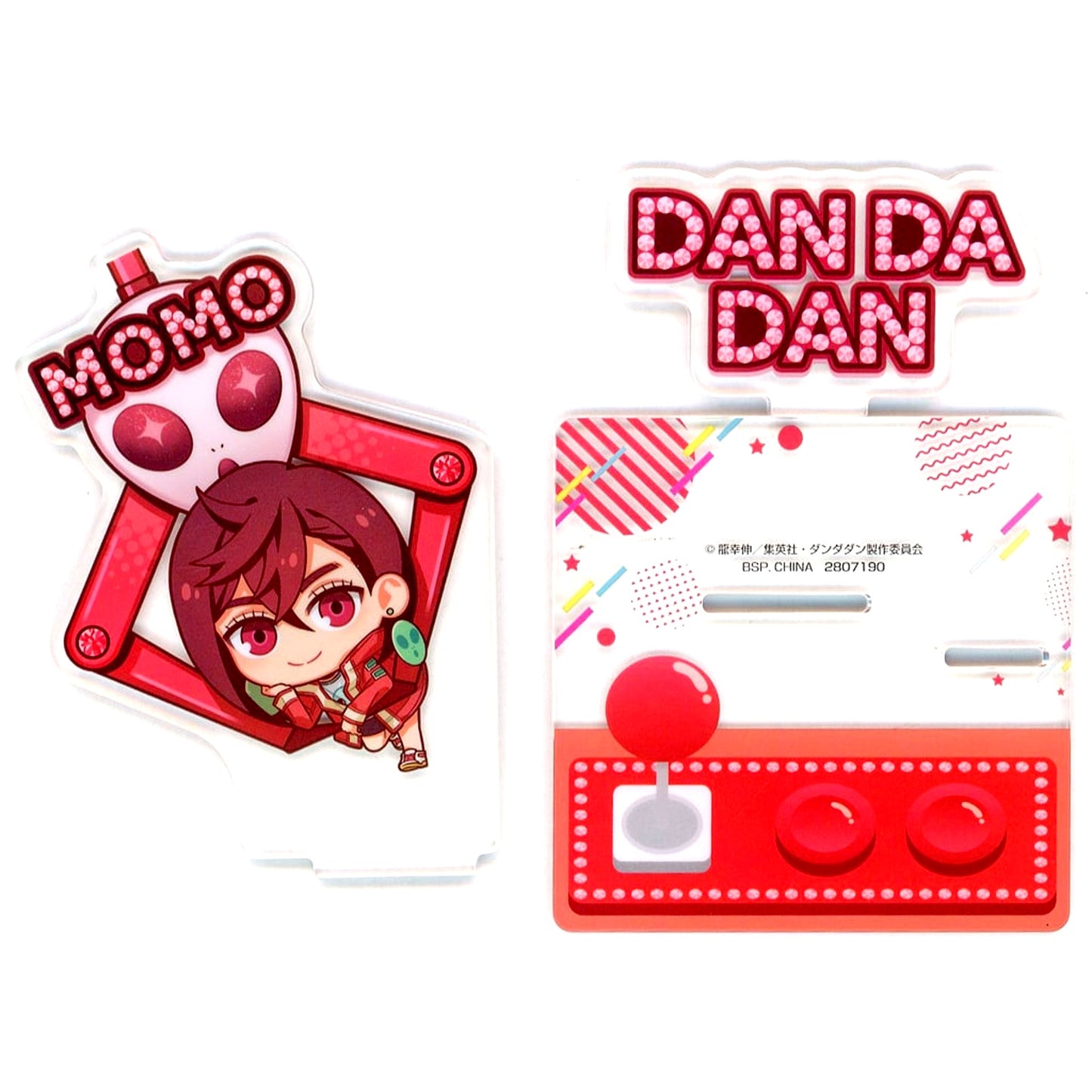 Momo Ayase Dan Da Dan Namco Limited Deformed Acrylic Stand Vol. 2 [USED]