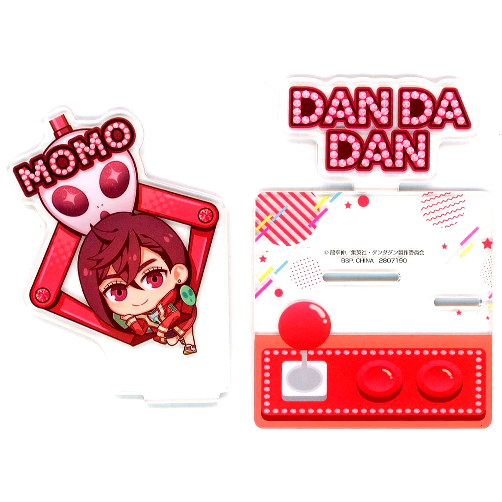 Momo Ayase Dan Da Dan Namco Limited Deformed Acrylic Stand Vol. 2 [USED]