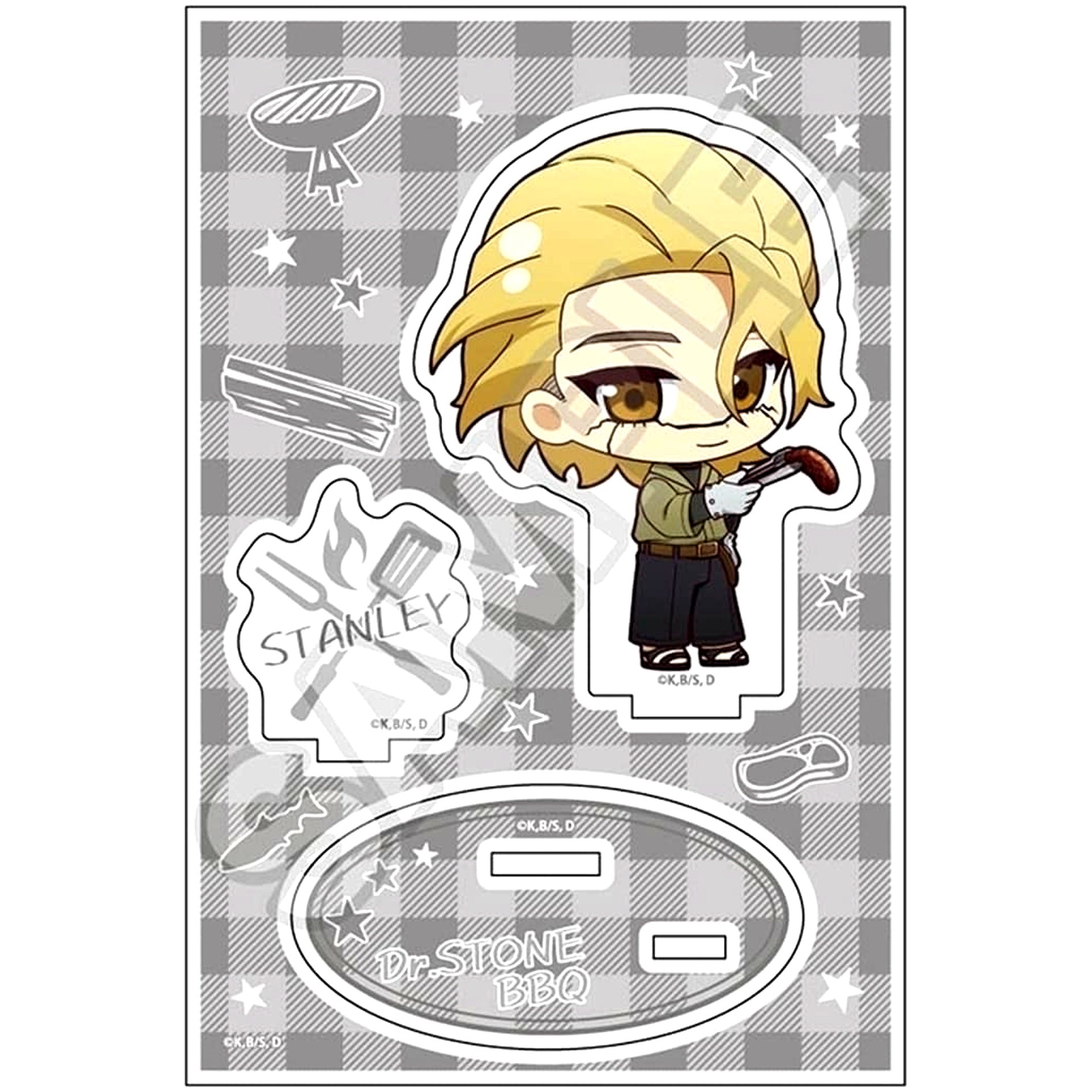 Stanley Snyder Dr.STONE Chibitts! Acrylic Stand Jr. BBQ [USED]