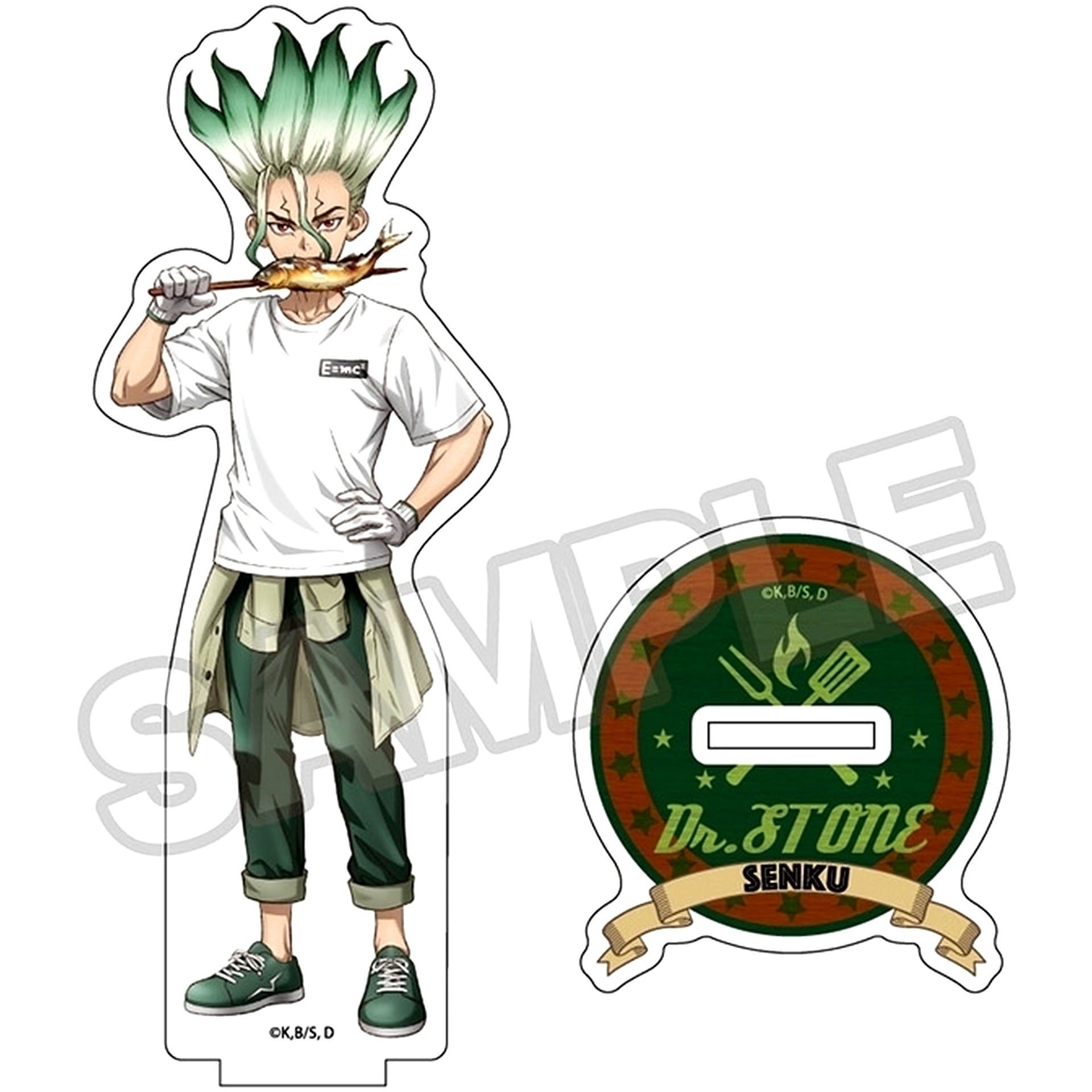 Senku Ishigami - BBQ Acrylic Stand Dr. Stone [USED]