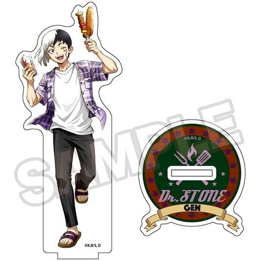 Gen Asagiri - BBQ Acrylic Stand Dr. Stone [USED]