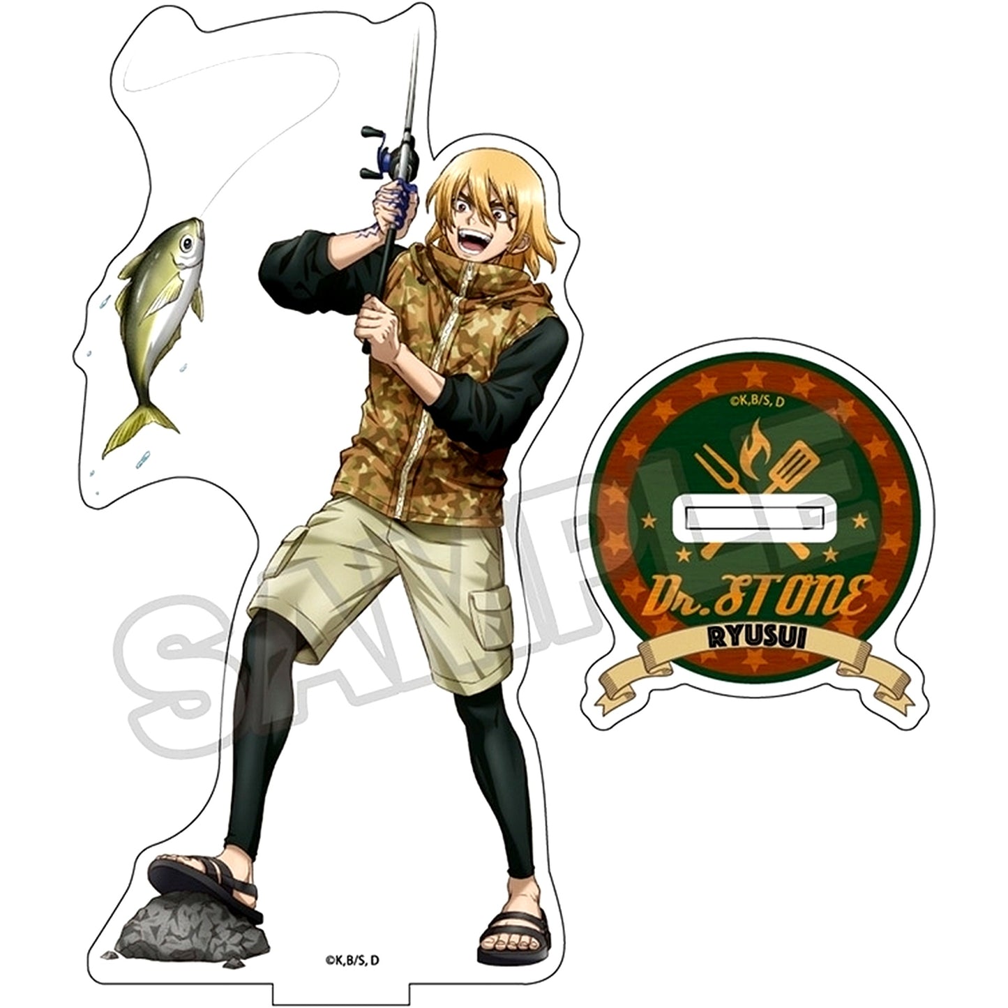 Ryusui Nanami - BBQ Acrylic Stand Dr. Stone [USED]