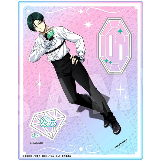 Rin Itoshi 2 Blue Lock Aurora Acrylic Figure Ver. Talent Gemstone [USED]