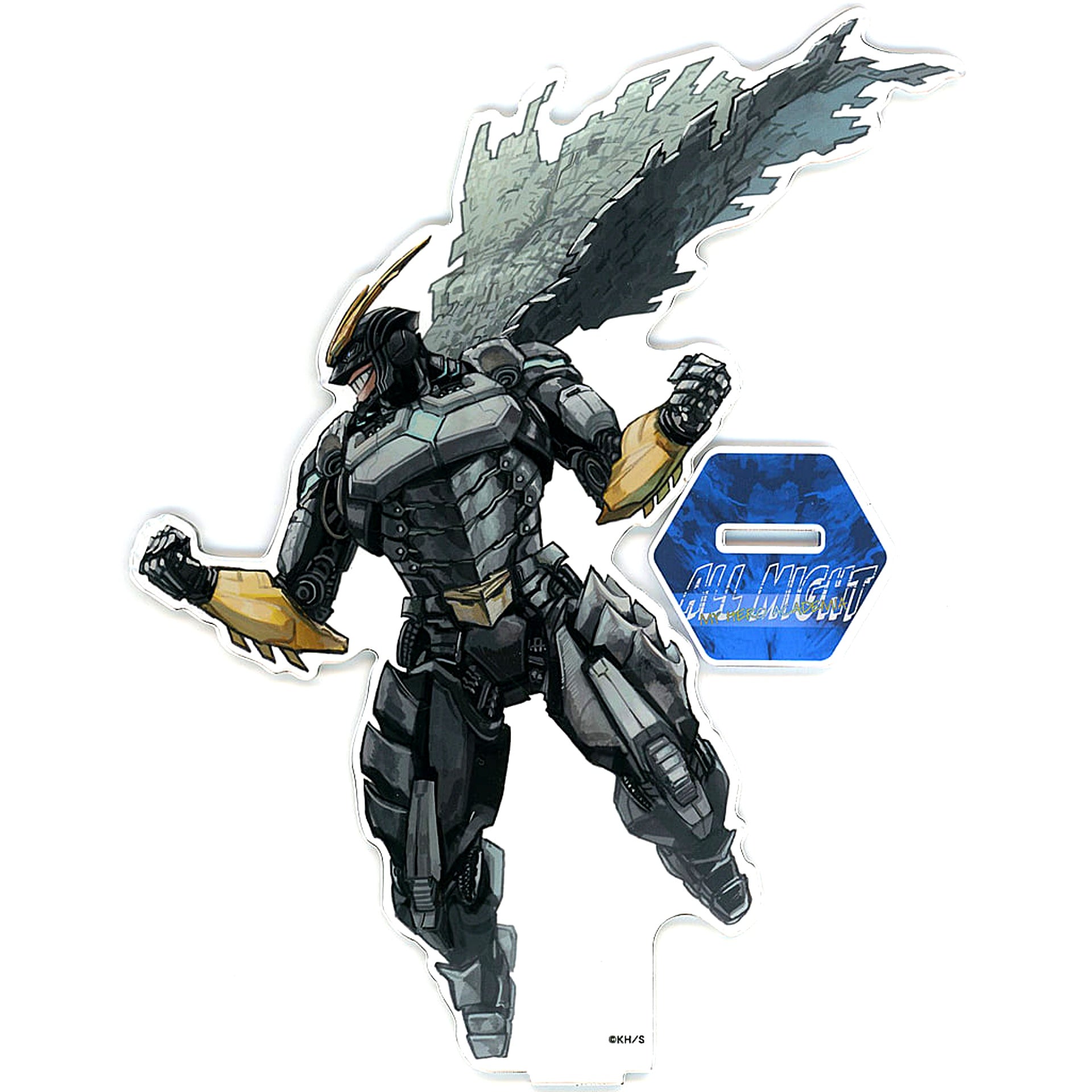 All Might My Hero Academia Kohei Horikoshi Original Art Exhibition Acrylic MEGA Figure W Single Item [USED]