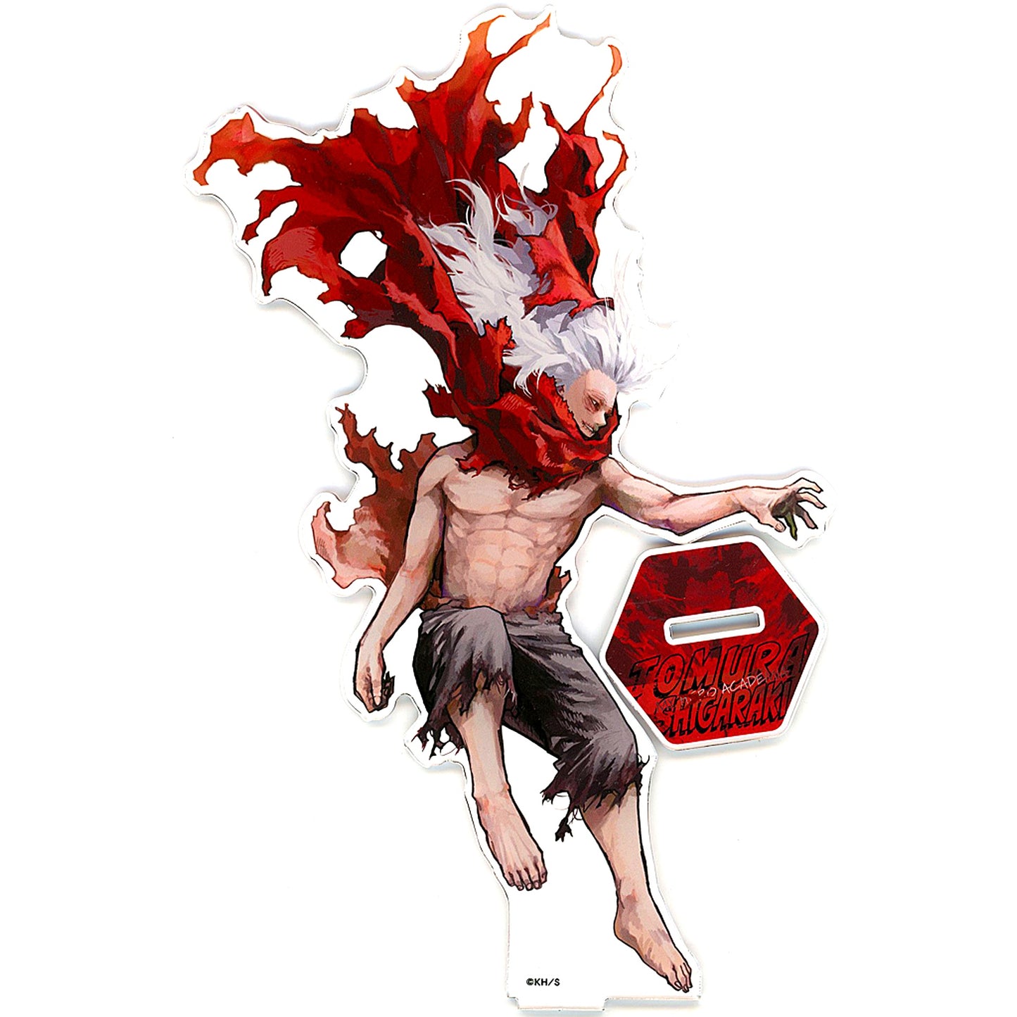 Single Item Tomura Shigaraki Acrylic MEGA Figure W Kohei Horikoshi My Hero Academia Exhibition [USED]