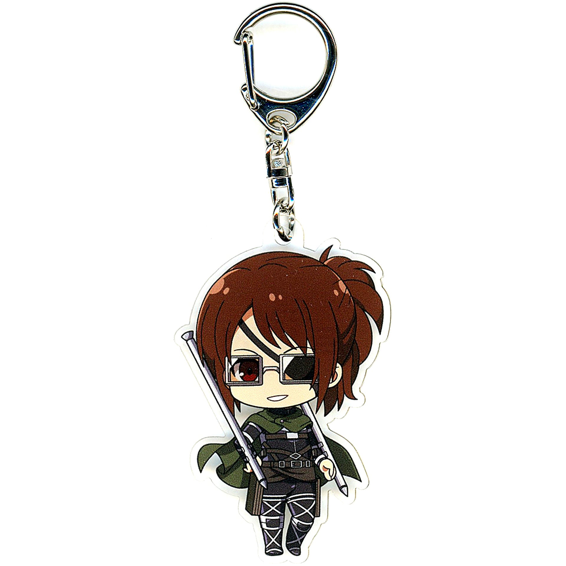 Hange Zoe Attack on Titan The Final Season Acrylic Keychain Real Escape Game Escape from 5 Titans [USED]
