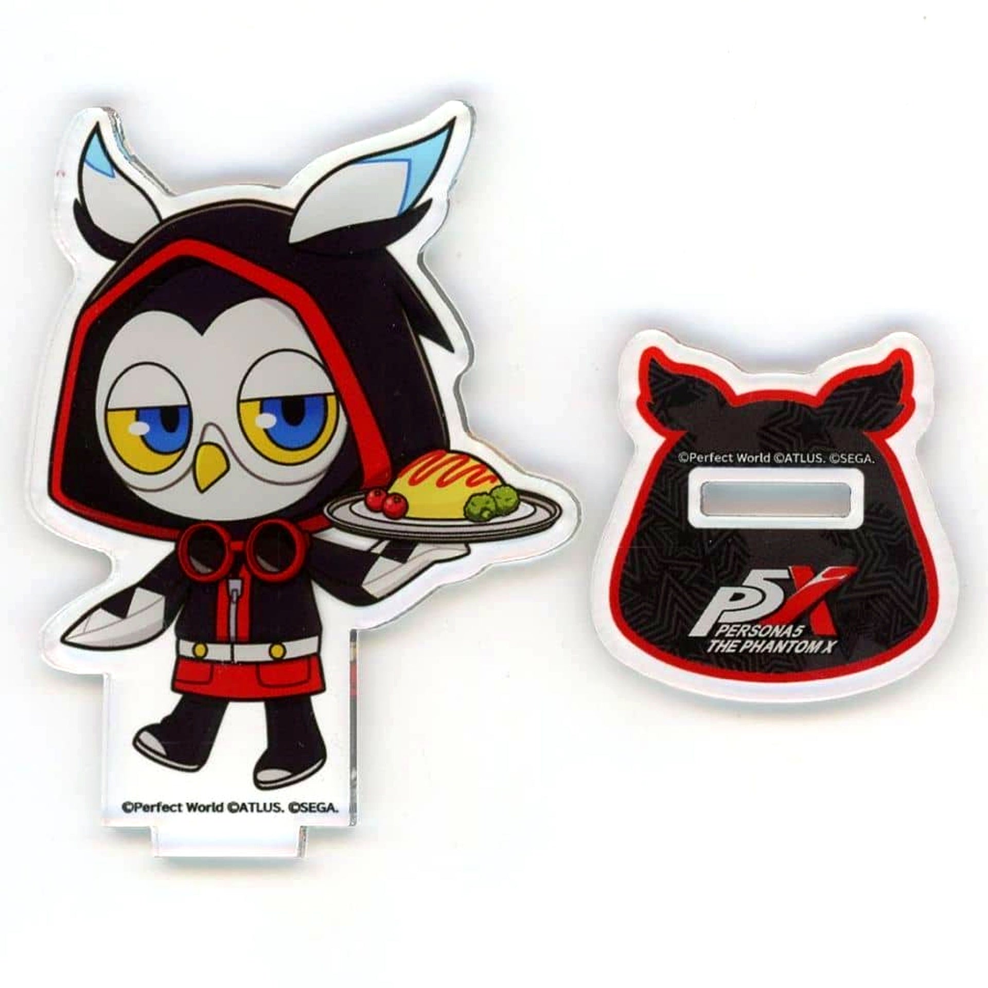 Lufel Persona 5: The Phantom X Persona 5 Royal x AMOCAFE Collaboration Cafe Trading P5X Mini Character Acrylic Stand [USED]