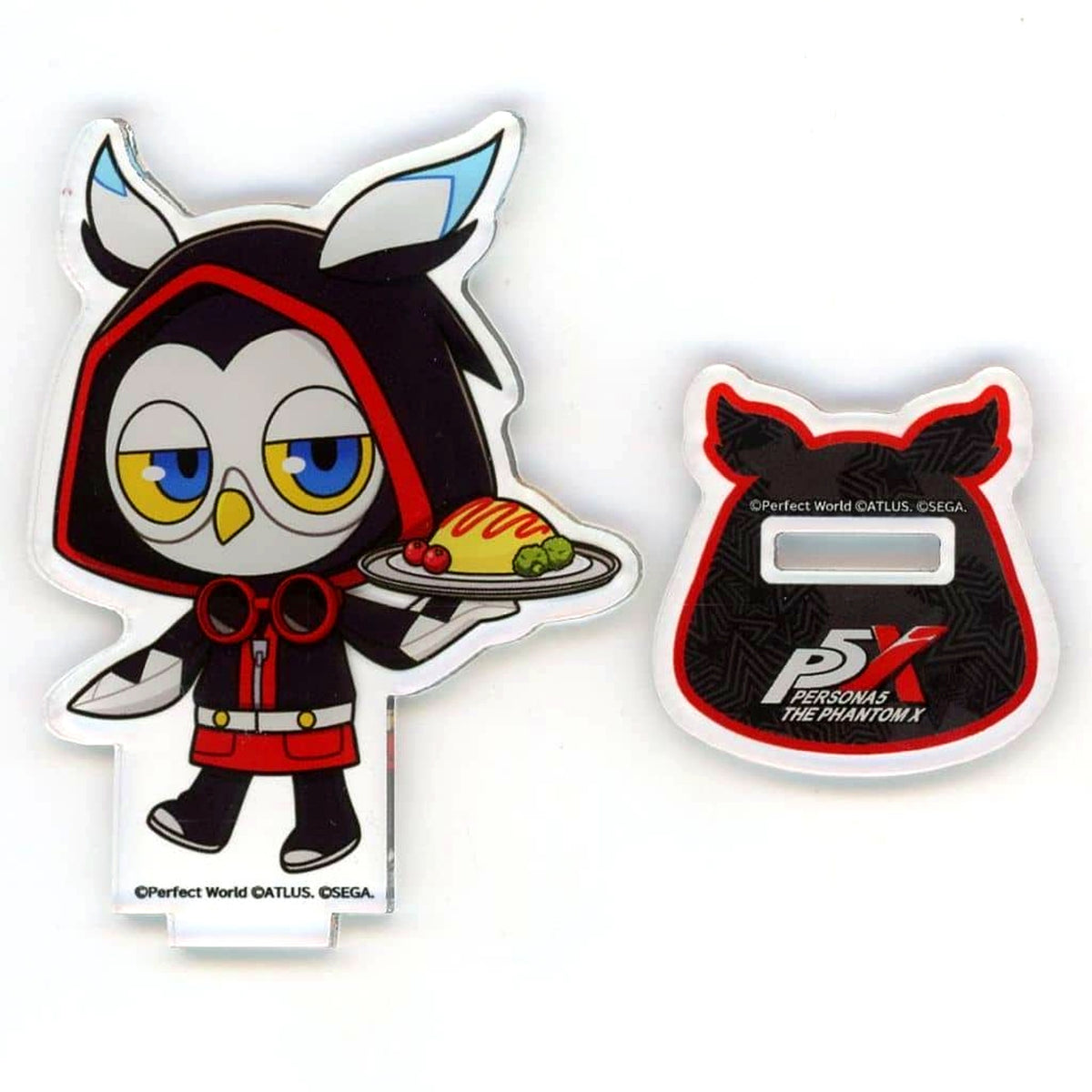 Lufel Persona 5: The Phantom X Persona 5 Royal x AMOCAFE Collaboration Cafe Trading P5X Mini Character Acrylic Stand [USED]