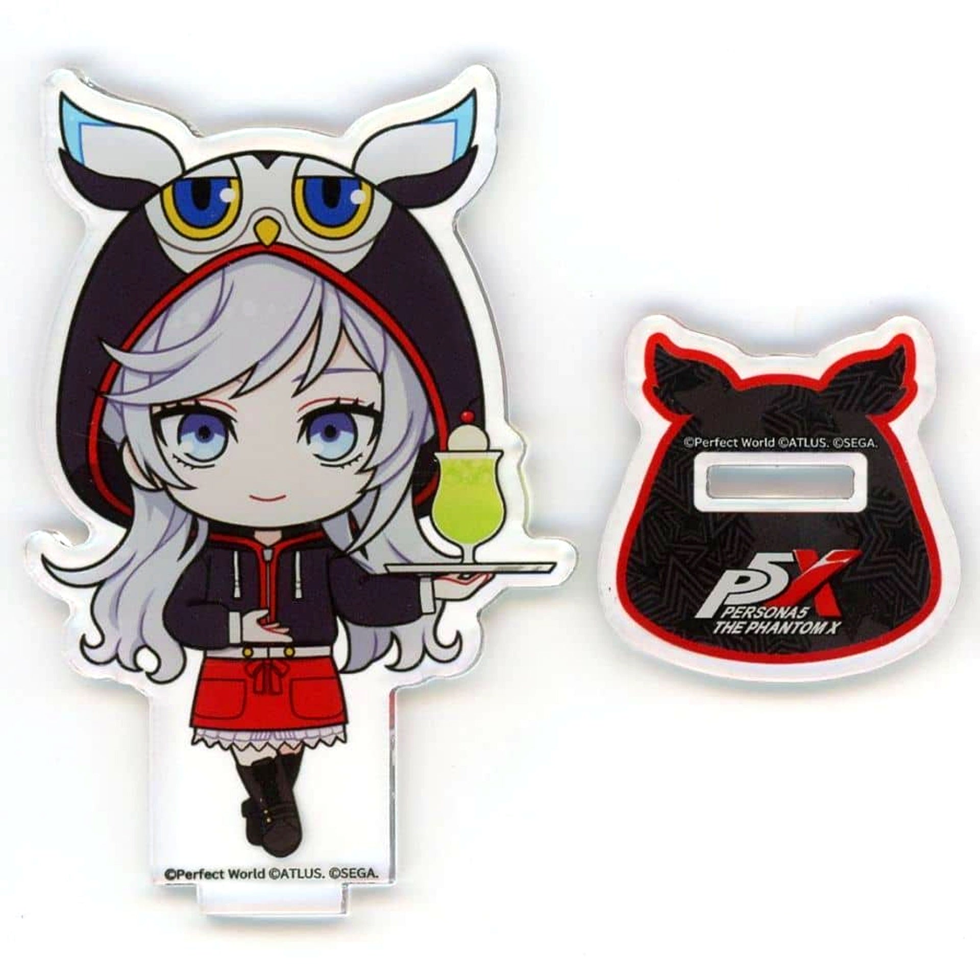 Kotone Montagne Persona 5: The Phantom X Persona 5 Royal x AMOCAFE Collaboration Cafe Trading P5X Mini Character Acrylic Stand [USED]