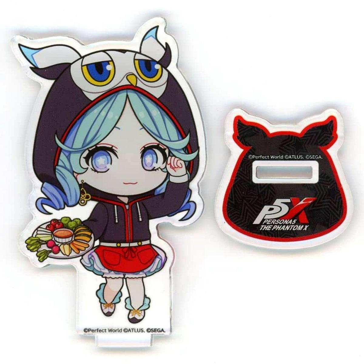Yui Persona 5: The Phantom X Persona 5 Royal x AMOCAFE Collaboration Cafe Trading P5X Mini Character Acrylic Stand [USED]