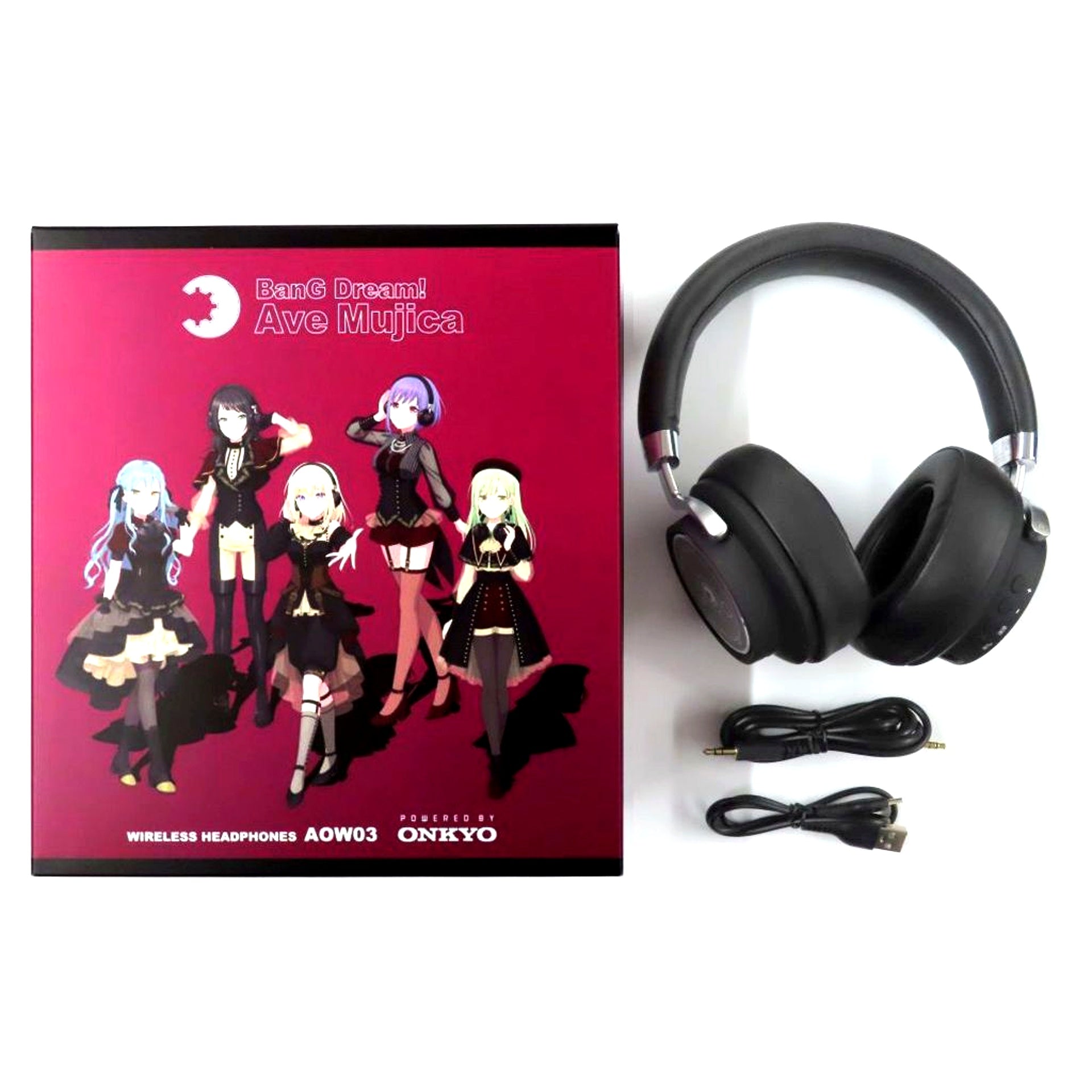 Ave Mujica Wireless Headphones ANIMA AOW03 BanG Dream Girls Band Party x Onkyo [USED]