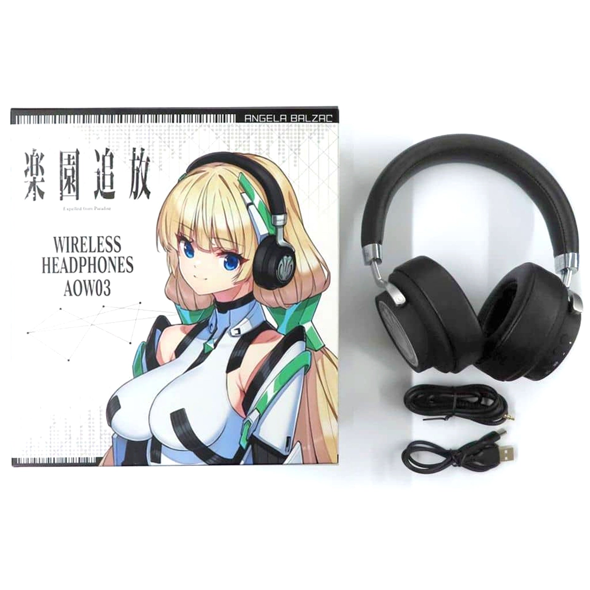 Angela Balzac Expelled from Paradise Wireless Headphones ANIMA AOW03 x ONKYO [USED]