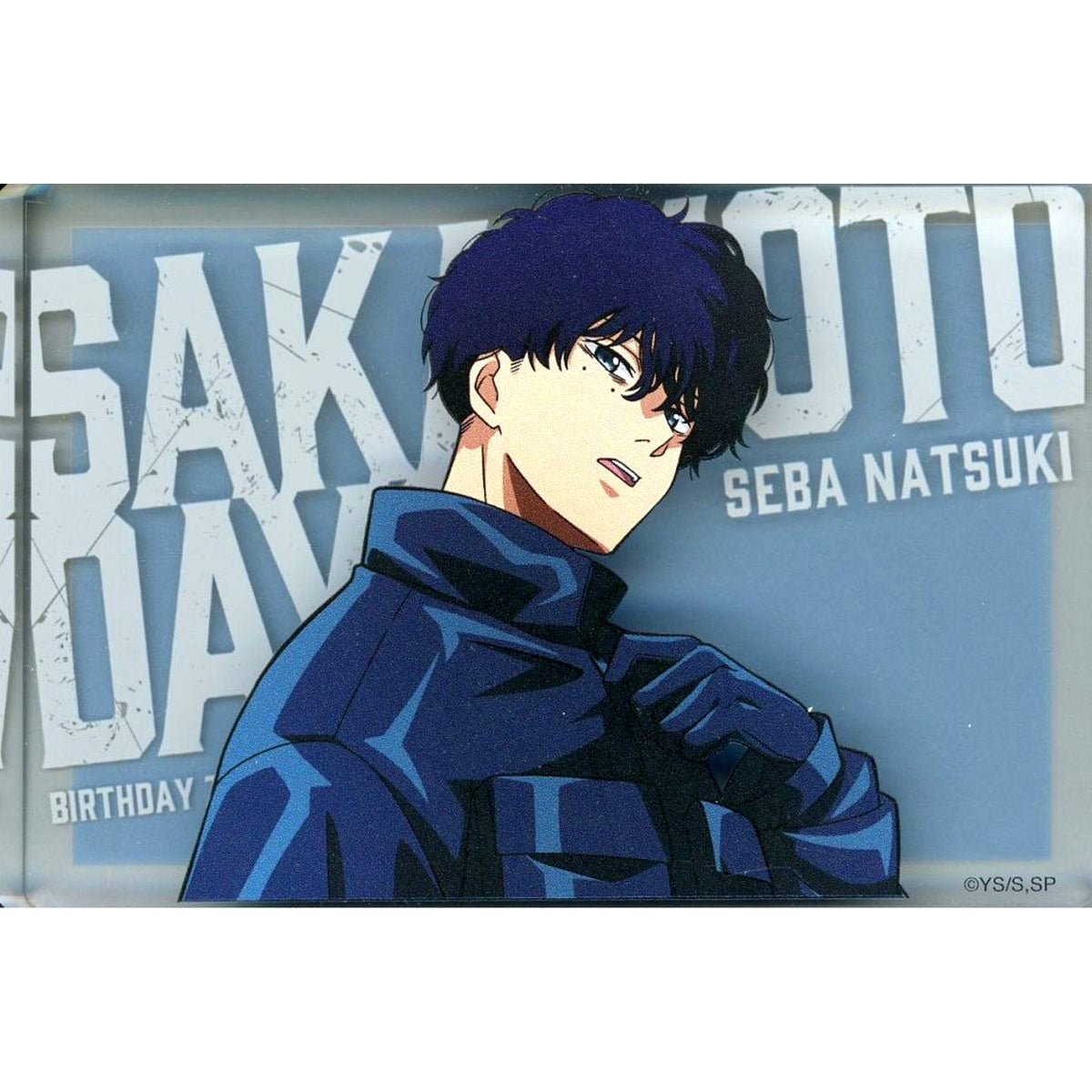 Natsuki Seba Sakamoto Days Acrylic Block SPECIAL POP UP baseyard [USED]