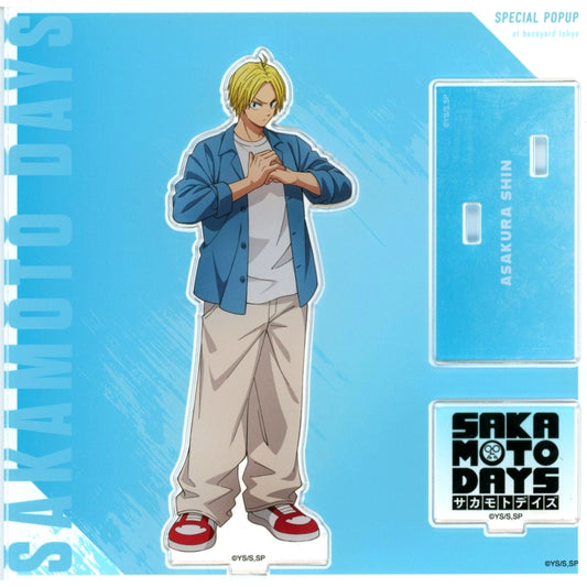 Shin Asakura Standing Ver. Sakamoto Days Special Pop Up at baseyard tokyo Acrylic Stand [USED]