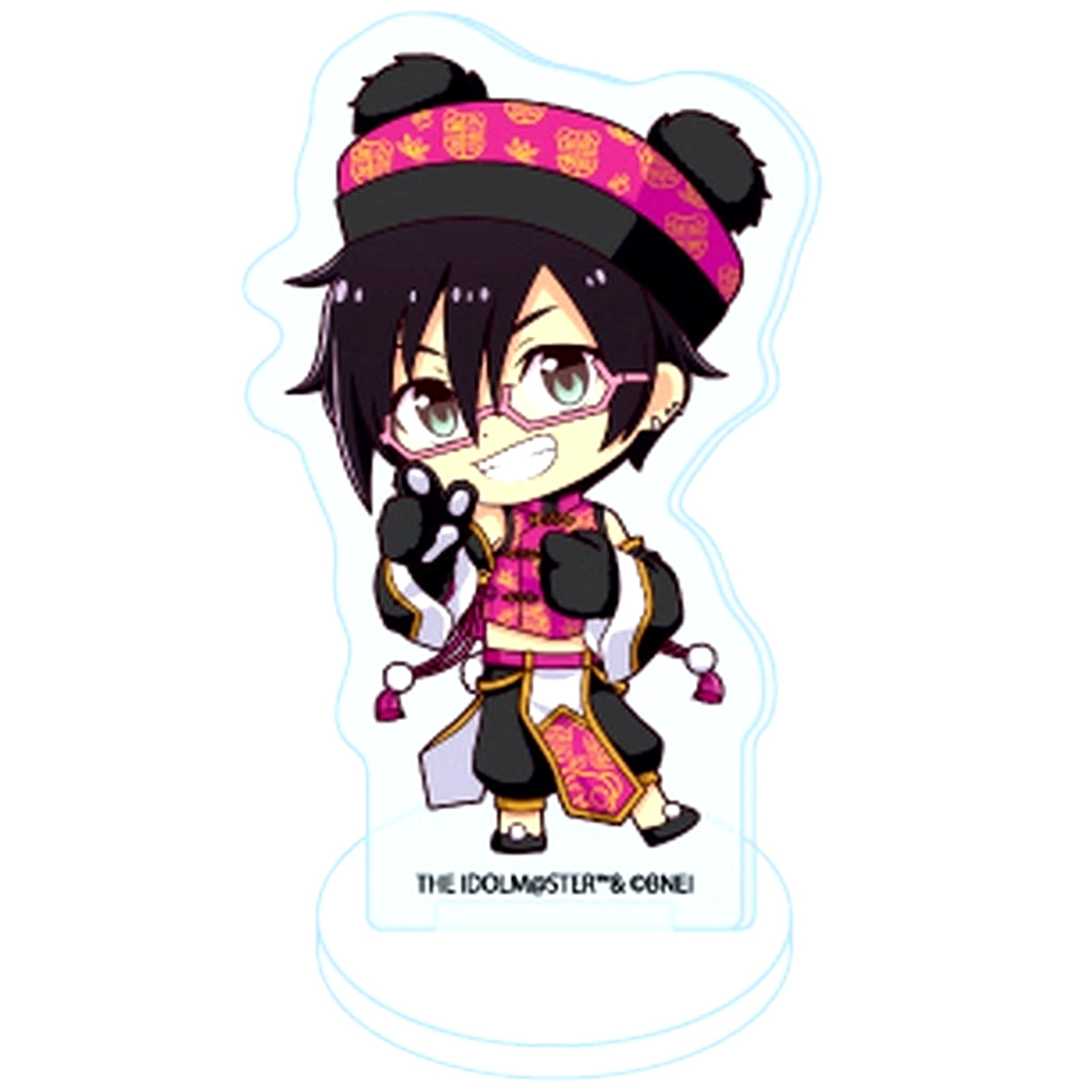 Shiki Iseya The Idolmaster SideM Acrylic Petite Stand 15 Mini Character Illustration [USED]