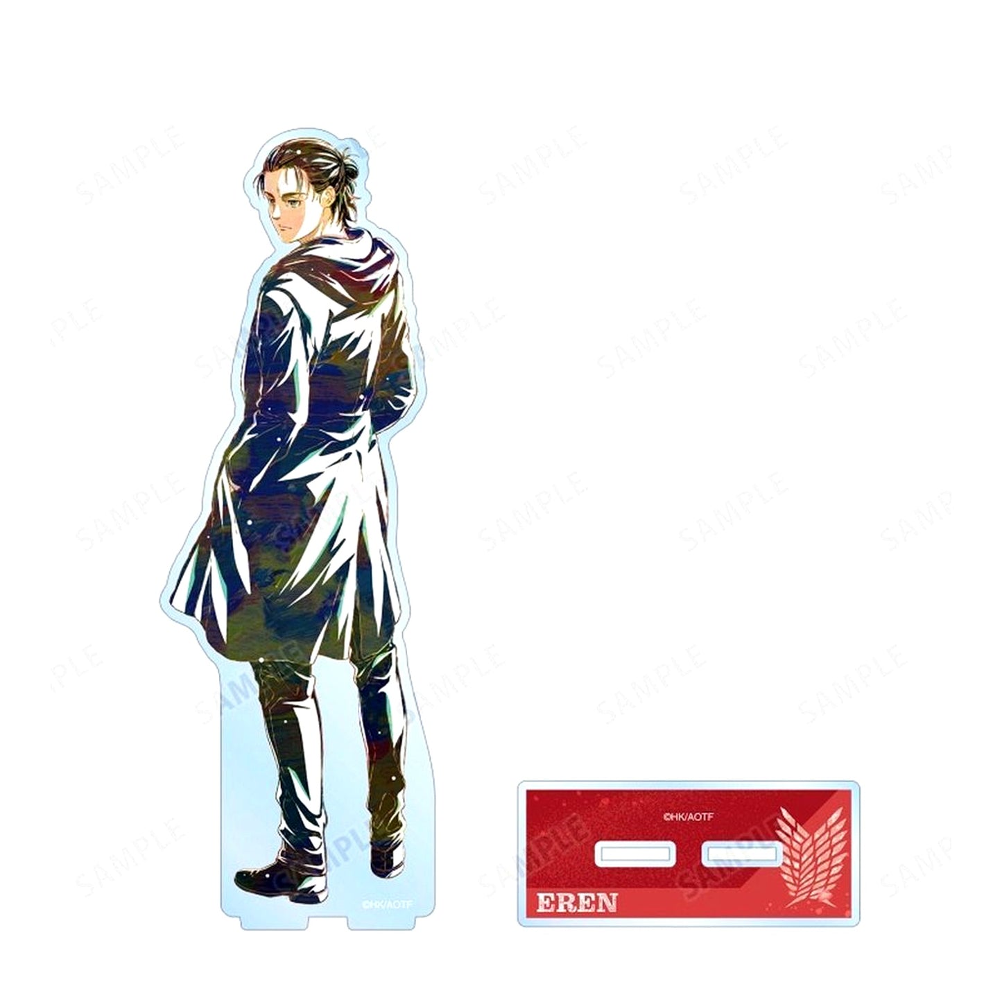Eren Yeager Attack on Titan Ani-Art BIG Vol.4 Acrylic Stand [USED]