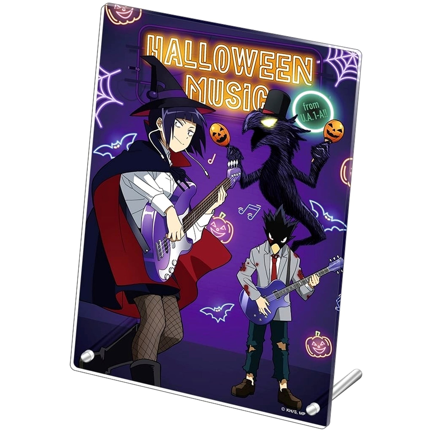 Kyoka Jiro & Fumikage Tokoyami My Hero Academia Halloween Acrylic Art Panel [USED]