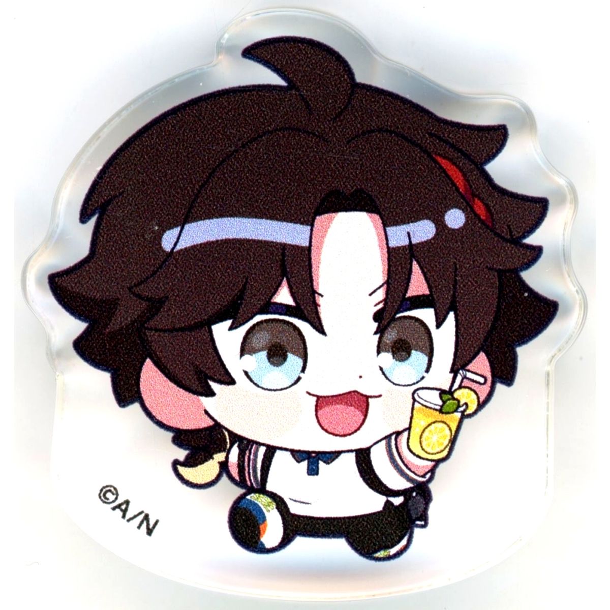 Saegusa Akina Rolling Acrylic Stand Virtual YouTuber Nijisanji Nananiji Student Council Summer Trip x Karaoke Maneki Neko [USED]