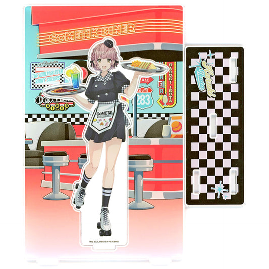 Haruki Ikuta Acrylic Stand with Frame The Idolmaster Shiny Colors BicCamera Group Goods Fair AMERICAN DINER [USED]