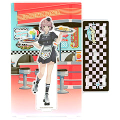Haruki Ikuta Acrylic Stand with Frame The Idolmaster Shiny Colors BicCamera Group Goods Fair AMERICAN DINER [USED]