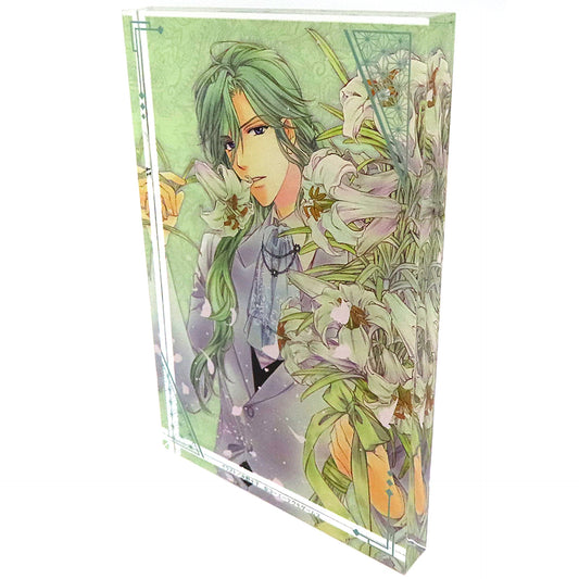 Tomomasa Tachibana B Prize Acrylic Block Harukanaru Toki no Naka de 25th Anniversary Kuji [USED]
