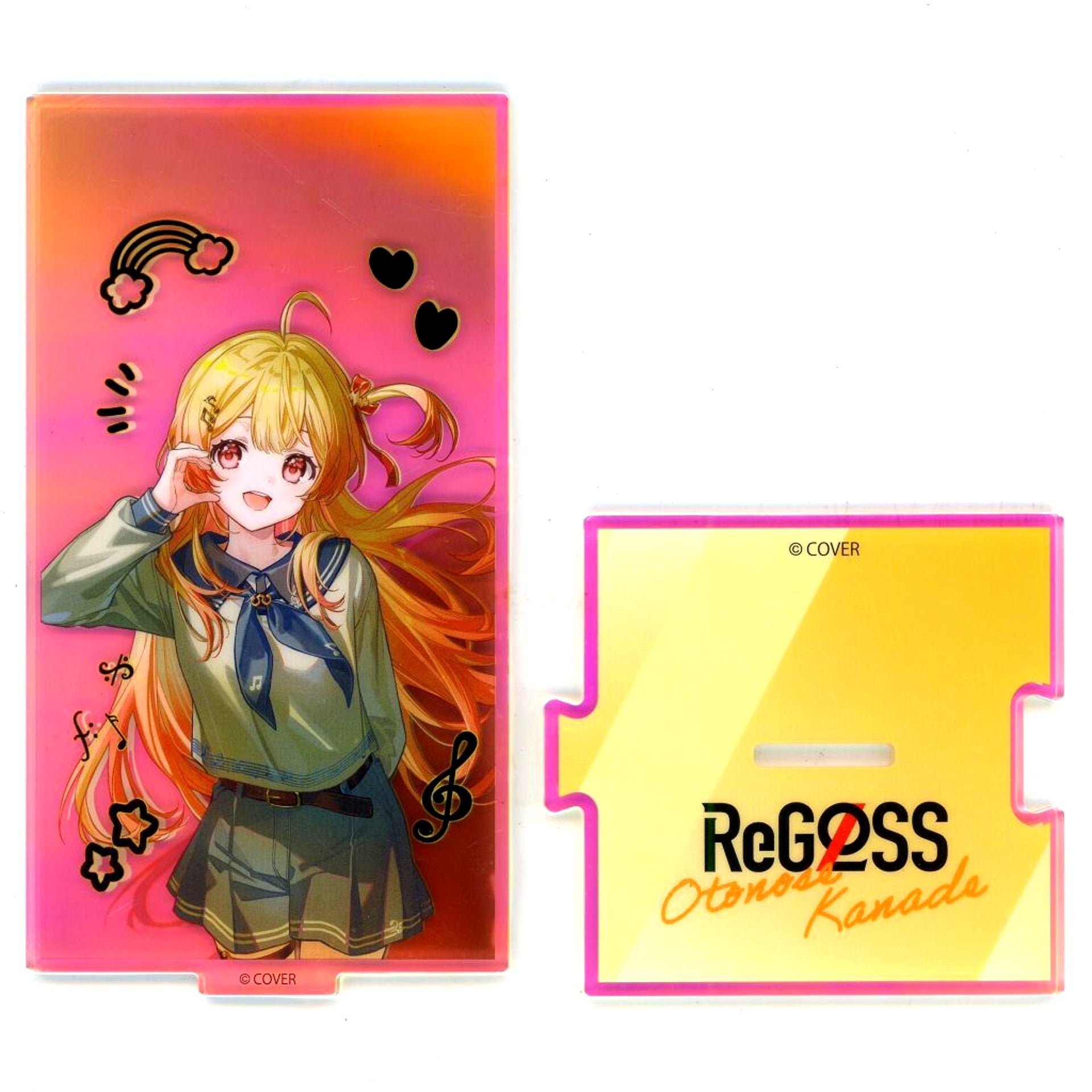 Otonose Kanade Aurora Acrylic Stand Virtual YouTuber Hololive ReGLOSS 2nd Anniversary Fair [USED]
