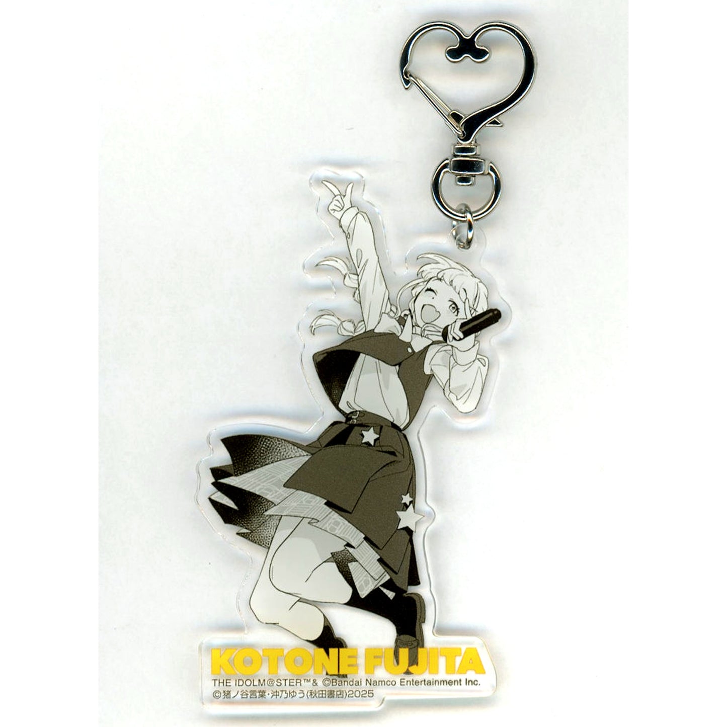 Kotone Fujita Acrylic Keychain Gakuen Idolmaster Gold Rush Vol.3 Comics Animate Set Included Bonus [USED]