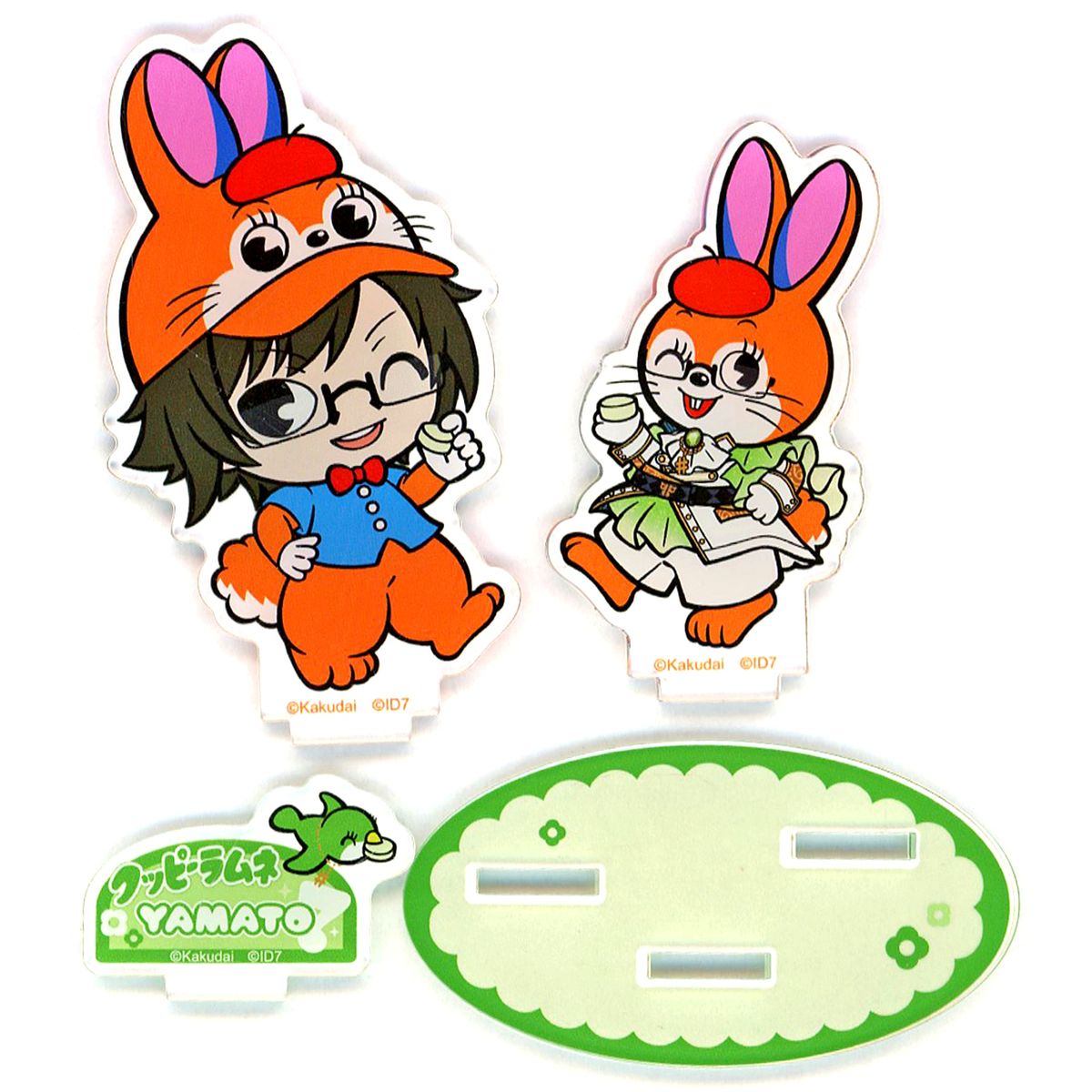 Yamato Nikaido & Kuppy Acrylic Stand Kuppy Ramune x IDOLiSH7 Pop Up Store [USED]