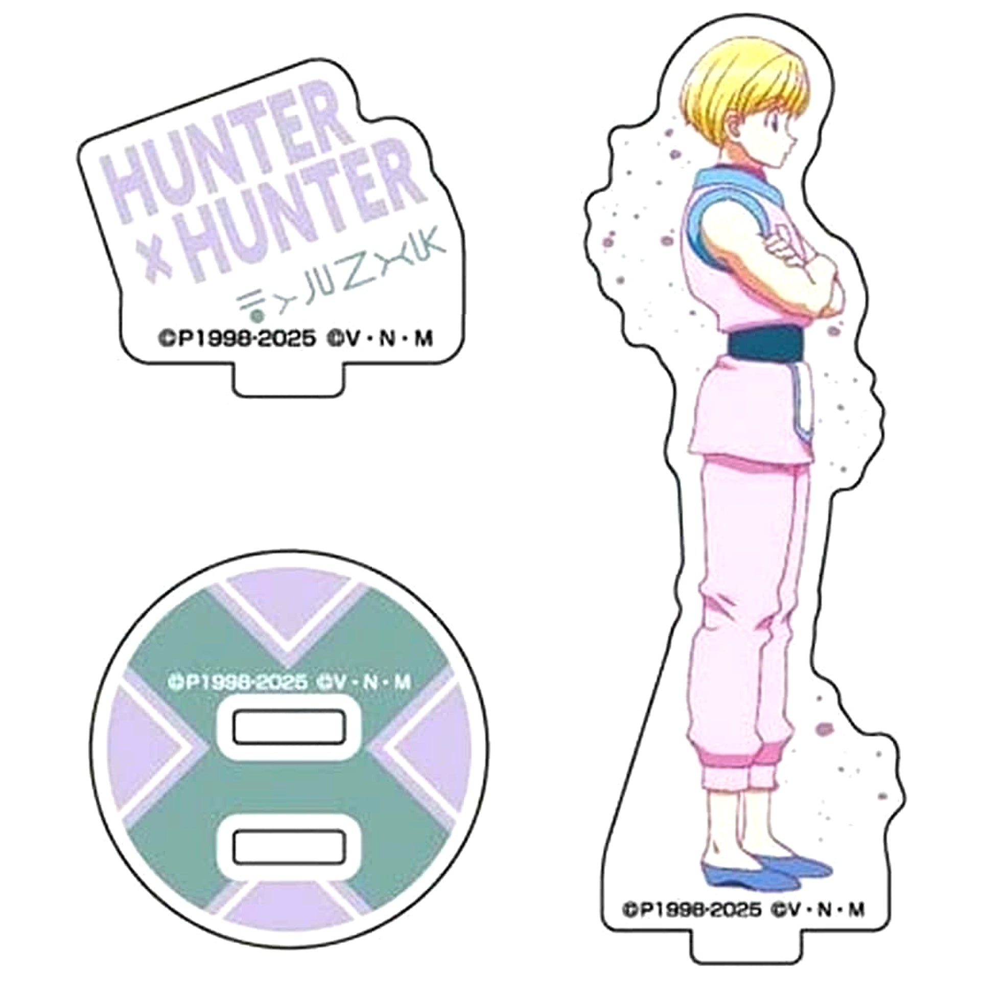 Shalnark Ryuseih Hunter x Hunter Acrylic Stand Collection Lite Letakore Letter Collection [USED]