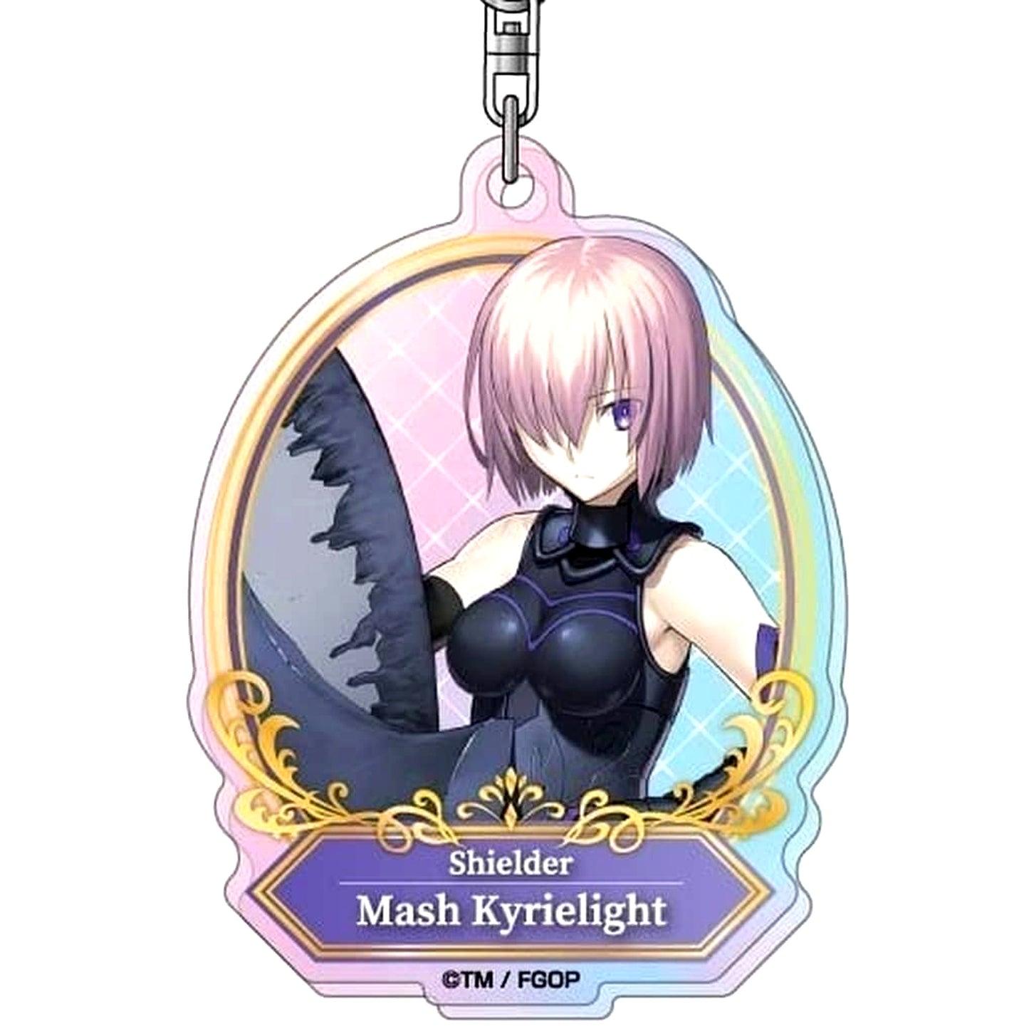 Fate/Grand Order Mash Kyrielight Shielder Aurora Acrylic Keychain [USED]