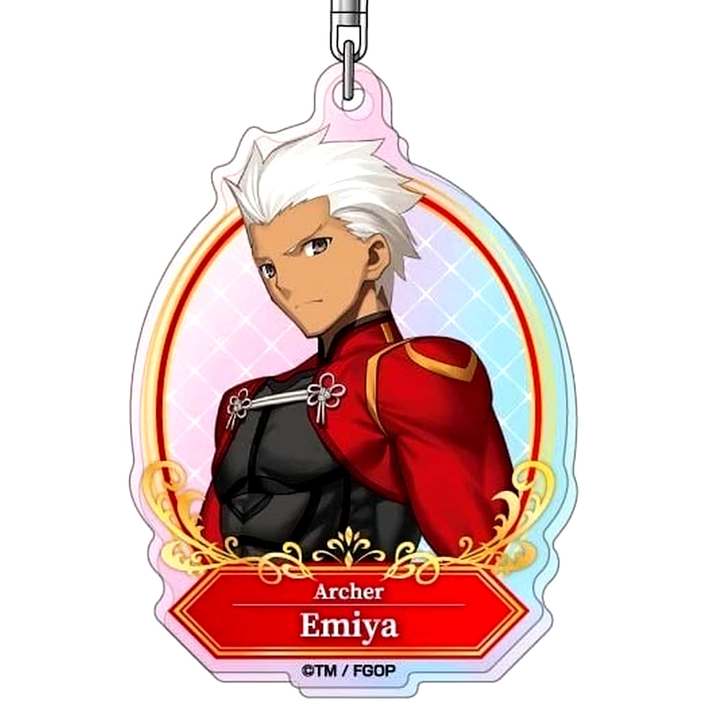 Fate/Grand Order Archer EMIYA Aurora Acrylic Keychain [USED]