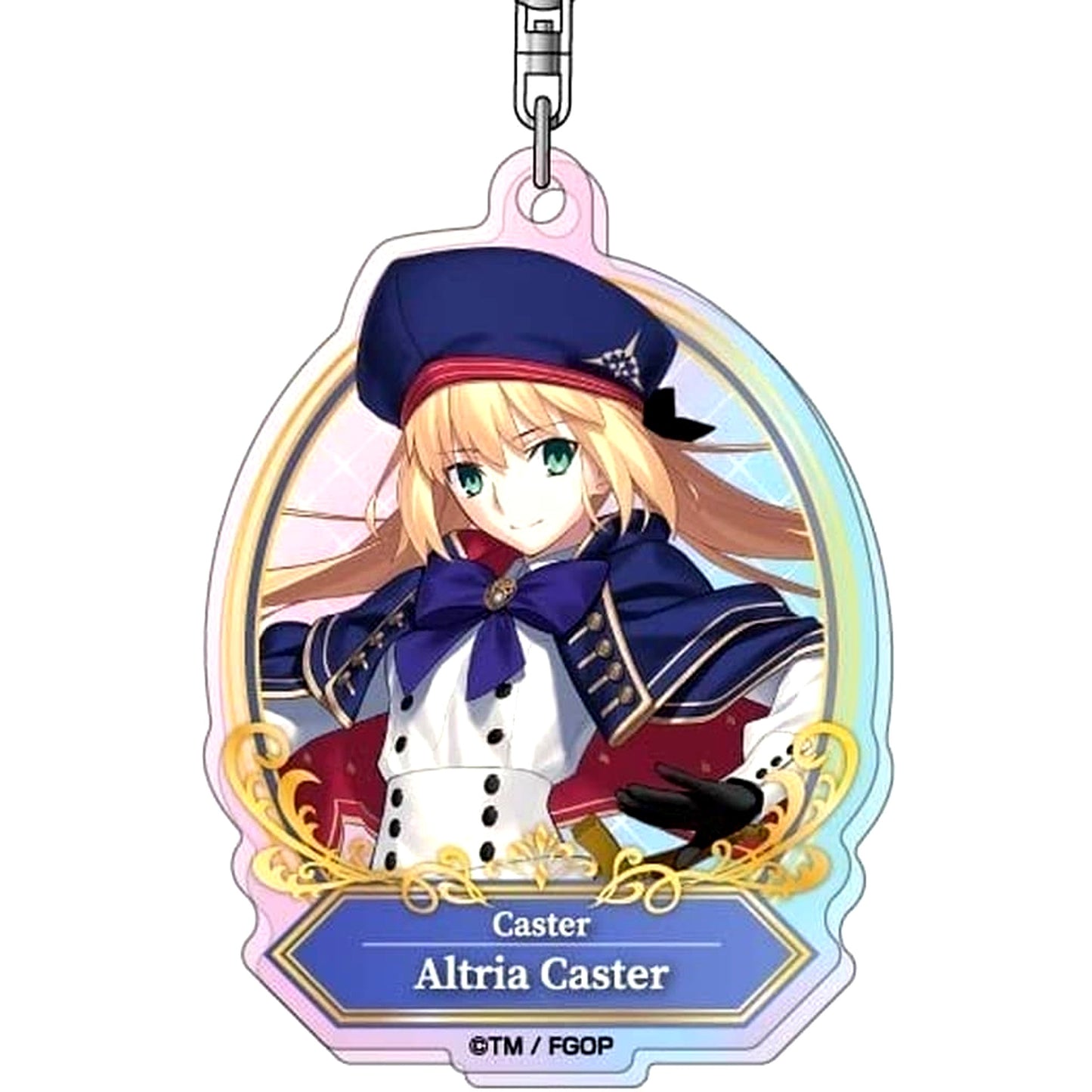 Fate/Grand Order Artoria Caster Caster Aurora Acrylic Keychain [USED]