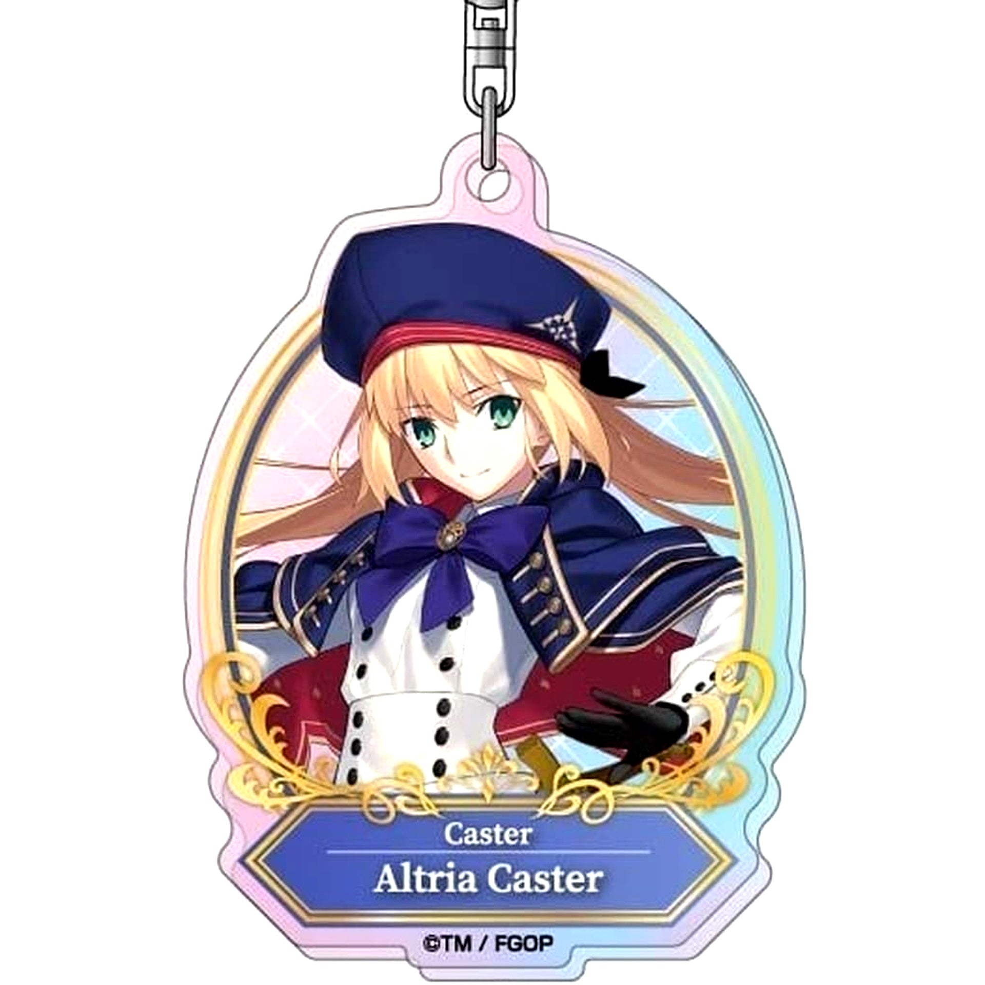 Fate/Grand Order Artoria Caster Caster Aurora Acrylic Keychain [USED]