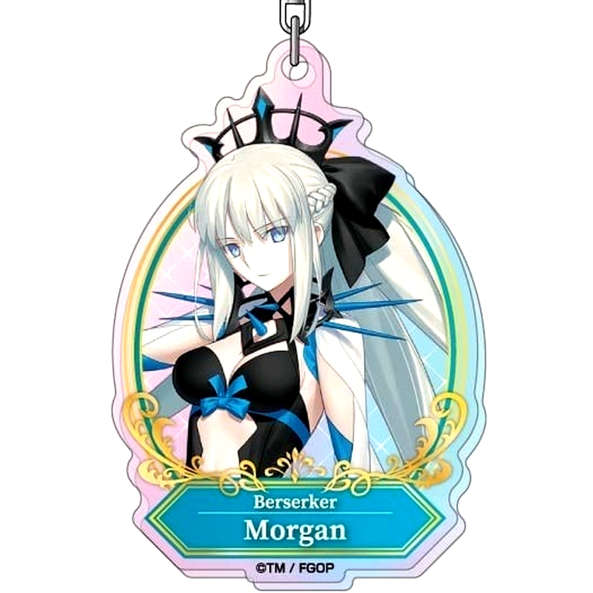 Berserker Morgan Fate/Grand Order Aurora Acrylic Keychain [USED]
