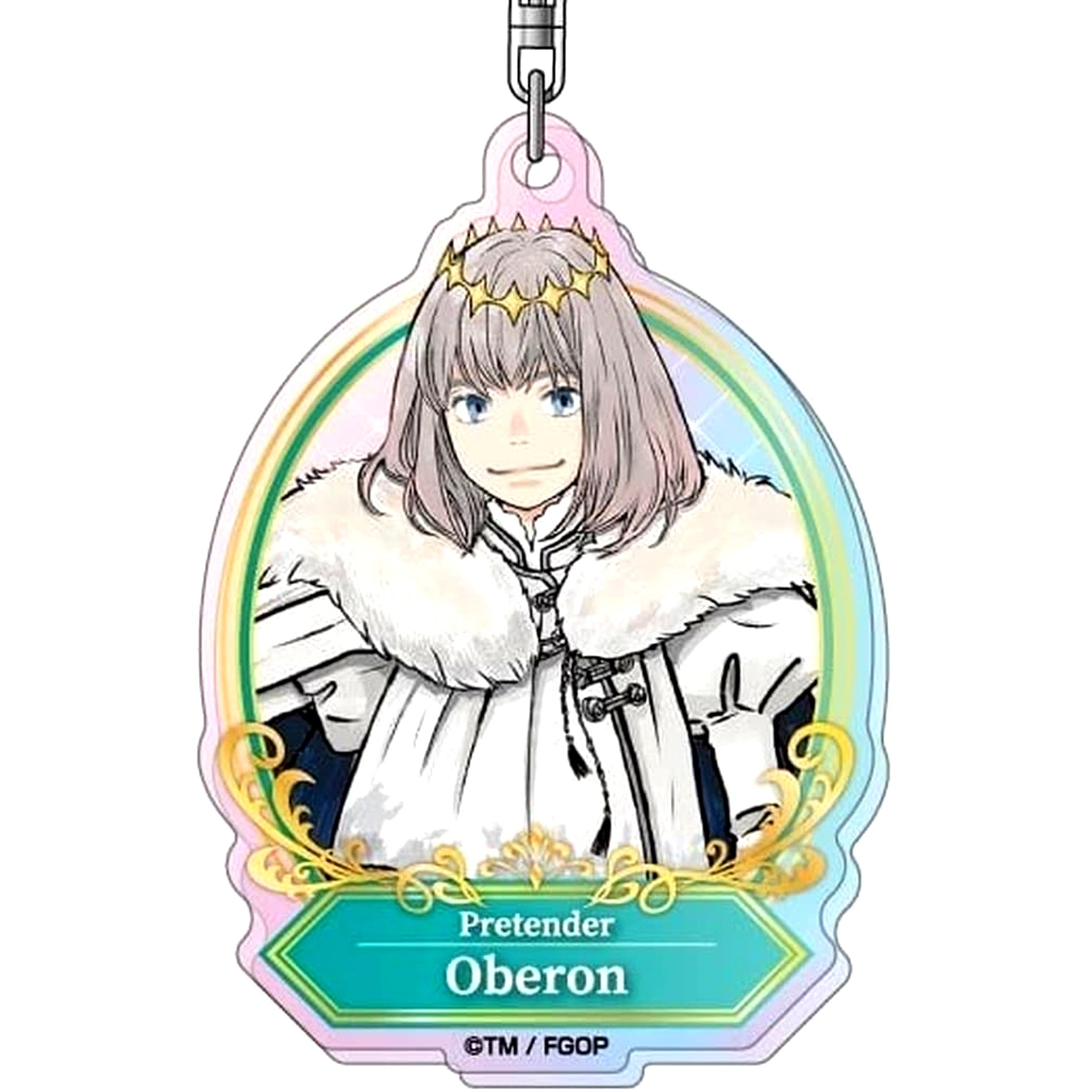 Fate/Grand Order Pretender Oberon Aurora Acrylic Keychain [USED]