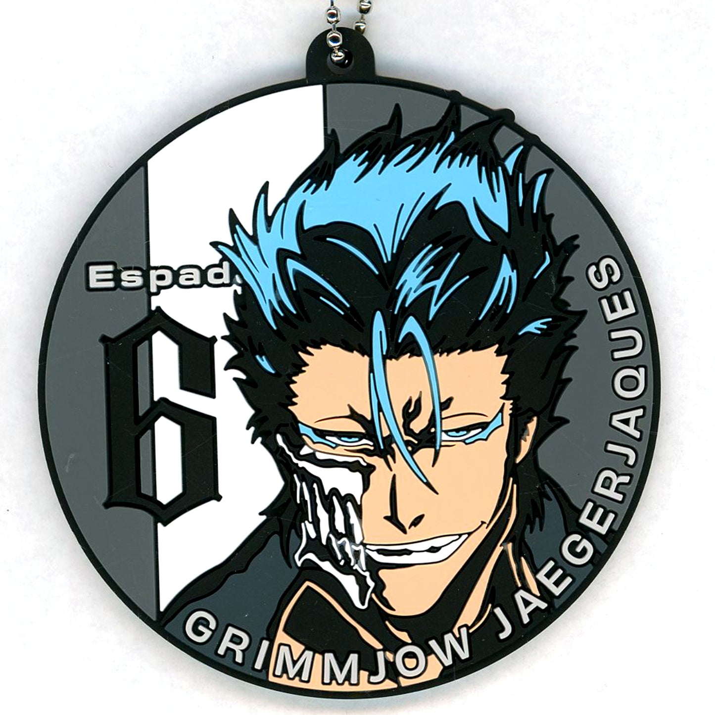 Grimmjow Jaegerjaquez - Number Rubber Charm Ichiban Kuji BLEACH Stirring Souls Vol.3 Prize G [USED]